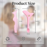 2pcs Eyeliner Stencils Multifunctional Eye Makeup Tool Silicone Winged Eyeliner Tool for Makeup Beginners for Eyeliner Eyelash Eyebrow Lip Line and Face Contour